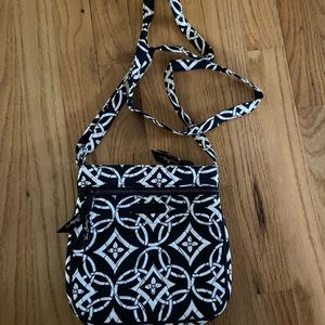 Vera Bradley • Crossbody Bag • Black & White